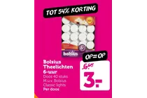 theelichten 6 uur