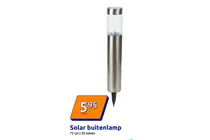 solar buitenlamp