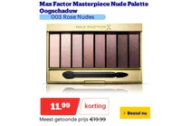 masterpiece nude palette oogschaduw