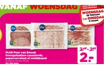 ovengebakken casselerrib pepercervelaat of ontbijtspek