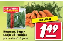 bospeen sugar snaps of peultjes
