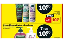 palmolive en unicura handzeep