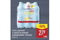 bruisend smaakwater citroen