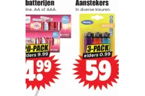 batterijen aa of aaa