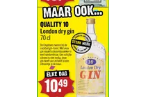 london dry gin