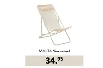 malta vouwstoel