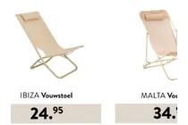 ibiza vouwstoel