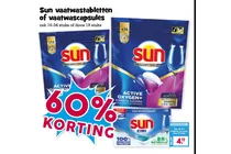sun vaatwastabletten capsules