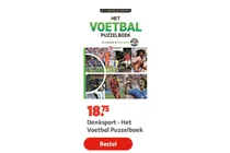 het voetbal puzzelboek