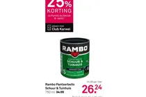 rambo pantserbeits schuur tuinhuis