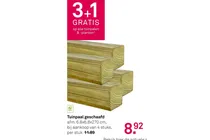 tuinpaal geschaafd