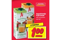 goudappeltje fruit drink