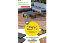 terrasplanken en tegels