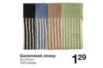 gastendoek streep