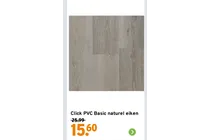 click pvc basic naturel eiken