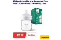 philips avent natural response fles glas