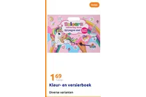 unicorn kleur en versierboek