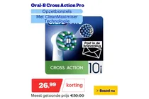 oral b cross action pro opzetborstels
