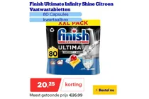ultimate infinity shine citroen vaatwastabletten
