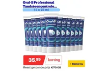 oral b professional tandsteencontrole tandpasta