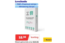 pap premium whitening strips