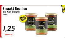 smaakt bouillon