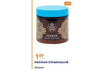 hammam lichaamsscrub