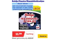 wasmiddeldoekjes black velvet