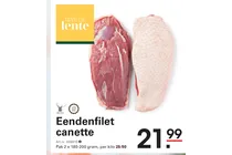eendenfilet canette