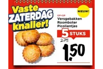 versgebakken roomboter picolientjes