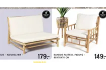 bamboe fauteuil padang