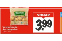 vastkokende aardappelen