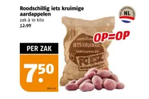 roodschillige aardappelen