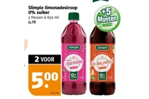 slimpie ice tea perzik siroop