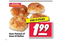kaas tomaat of kaas ui bollen