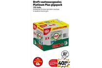 vaatwascapsules platinum plus