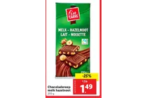 chocoladereep melk hazelnoot