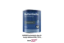 buitenbeits deur kozijn