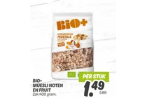 bio muesli noten en fruit
