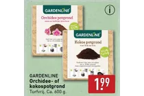 orchidee of kokospotgrond