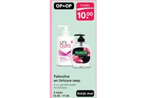 palmolive en unicura zeep