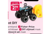 monstertruck met graafmachine