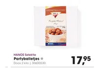partyballetjes naturel