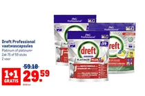dreft professional vaatwascapsules platinum of platinum