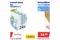 harmonie aqua babydoekjes