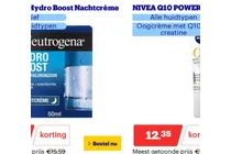 hydro boost nachtcreme