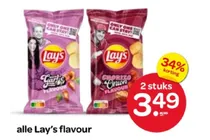 lay s garlic flavour