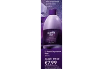 starlit sky bubble bath