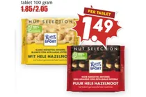 ritter sport nut selection wit