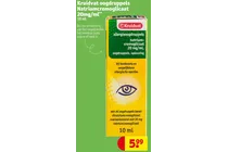 allergie oogdruppels natriumcromoglicaat